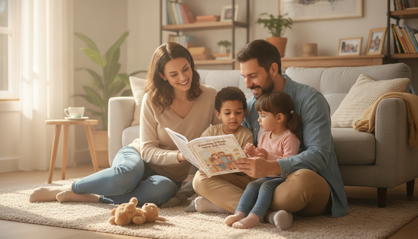 How to Talk to Kids About Hard Things (Age-by-Age Guide)