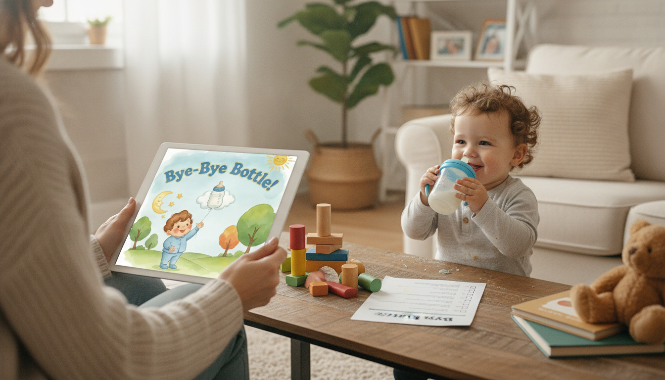 Toddler Bottle Weaning: A Calm 7–14 Day Checklist