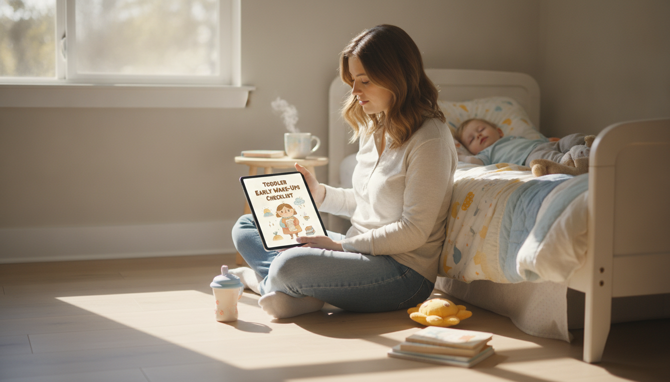 Toddler Waking at 4AM? Fix Early Wake-Ups With This Checklist