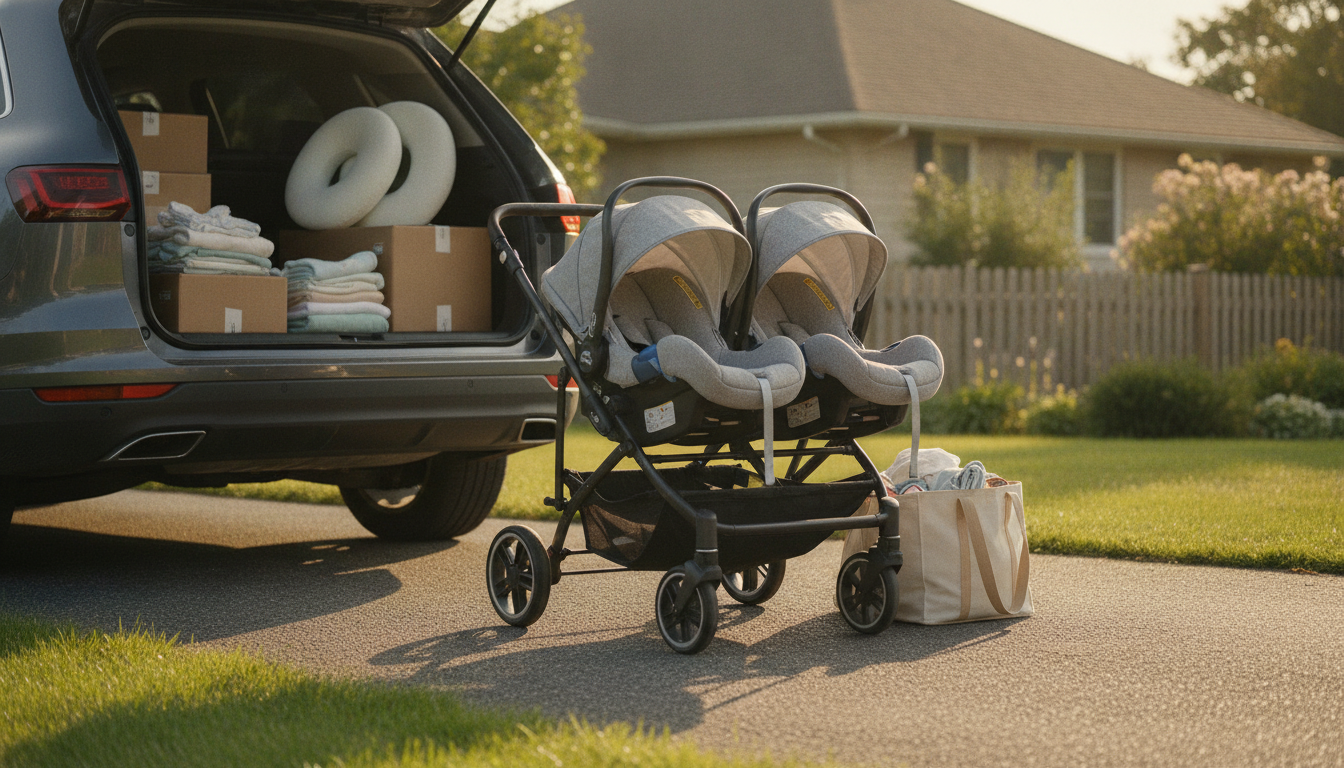 Top Needs for Parents of Twins: Support, Sleep, Gear